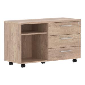 Кабинет руководителя Torr-LUX Тумба приставная TLC-3D.1A Дуб Каньон 1078x452x650