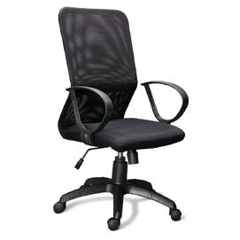 Офисное кресло Leap (LEP36910001) Ткань/сетка черная 520x660x1020