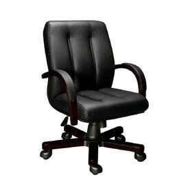 Офисное кресло Forum B (FRM4720021) Экокожа черная 500x470x1030