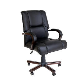 Офисное кресло Chair B (CHA26520002) Экокожа черная 640x670x1170