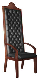 Кресло судейское Zurich SL Экокожа черная 560x530x1720