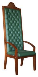 Кресло судейское Zurich SL Экокожа зеленая 560x530x1720
