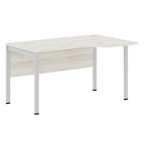 Офисная мебель Xten-M Стол эргономичный XMCET 149(R) Белый/Алюминий матовый 1400x900x750