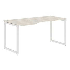 Офисная мебель Xten-Q Стол эргономичный XQCET 169(L) Сосна Эдмонт/Белый 1600x900x750