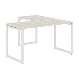 Офисная мебель Xten-Q Стол угловой XQCT 1415 Сосна Эдмонт/Белый 1400x1500x750