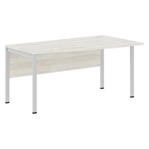 Офисная мебель  Икстен М (Xten-M) Стол эргономичный XMCT 169(R) Бук Тиара/Алюминий матовый 1600x900x750 (108583)