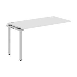 Офисная мебель Xten-S Стол промежуточный для Бенч системы XIST 1470 Белый/Алюминий 1400x700x750
