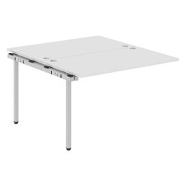 Офисная мебель Xten-S Стол промежуточный для Бенч системы XIWST 1214 Белый/Алюминий 1200x1406x750