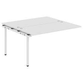 Офисная мебель Xten-S Стол промежуточный для Бенч системы XIWST 1414 Белый/Алюминий 1400x1406x750