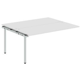 Офисная мебель Xten-S Стол промежуточный для Бенч системы XIWST 1614 Белый/Алюминий 1600x1406x750
