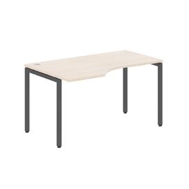 Офисная мебель Xten-S Стол эргономичный XSCET 149(L) Бук Тиара/Антрацит 1400x900x750