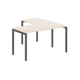 Офисная мебель Xten-S Стол угловой XSCT 1415 Бук Тиара/Антрацит 1400x1500x750
