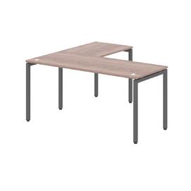Офисная мебель Xten-S Стол угловой XSCT 1615 Дуб Сонома/Антрацит 1600x1500x750