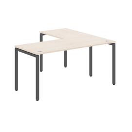 Офисная мебель Xten-S Стол угловой XSCT 1615 Бук Тиара/Антрацит 1600x1500x750