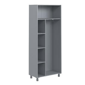 Офисная мебель Offix-new Каркас шкафа для одежды OCW-87 Металлик 874х450х2147