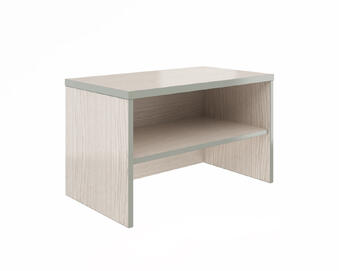 Офисная мебель Vita Полка (Надставка на тумбу) V-8.1 Сосна карелия 700х426х400