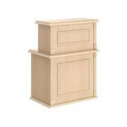 Стойка ресепшн Raut RMS 090 Бук Тиара 900х600х1200