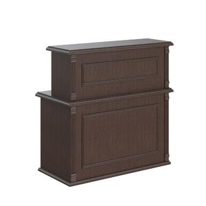 Стойка ресепшн Raut RMS 120 Бук Тиара 1200х600х1200