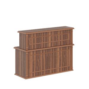 Стойка ресепшн Raut RMS 160 Бук Тиара 1600х600х1200