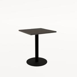 Стол обеденный квадратный CUBE NEW graphit/Черный 600x600x740