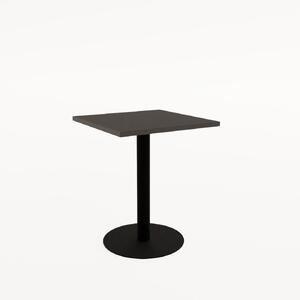 Стол обеденный квадратный CUBE Basalt/Черный 900x900x740