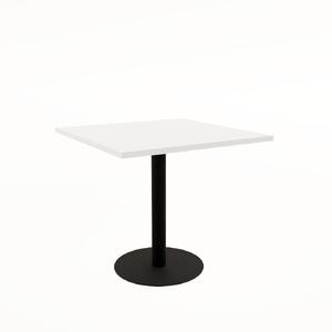 Стол обеденный квадратный CUBE NEW mokko/Черный 600x600x740