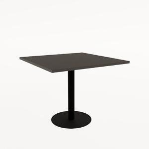 Стол обеденный квадратный CUBE NEW mokko/Черный 600x600x740