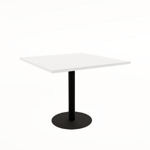 Стол обеденный квадратный CUBE NEW mokko/Черный 900x900x740