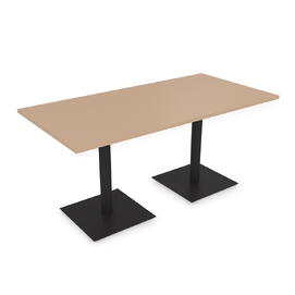 Стол обеденный прямоугольный EXTEND-120 NEW mokko/Черный 1200x800x740