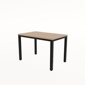 Стол обеденный прямоугольный LANCH NEW mokko/Черный 1100x700x740