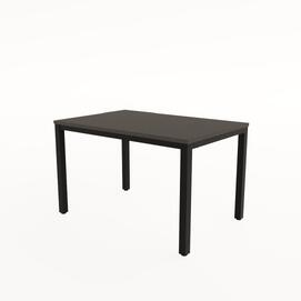 Стол обеденный прямоугольный LANCH NEW graphit/Черный 1200x800x740