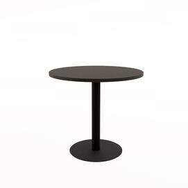 Стол обеденный круглый RADIUS NEW graphit/Черный 800x800x740