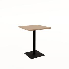 Стол обеденный квадратный SIMPLE Basalt/Черный 600x600x740