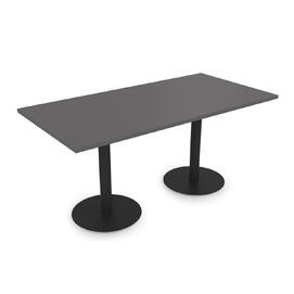 Стол обеденный прямоугольный VAST-120 NEW graphit/Черный 1200x800x740