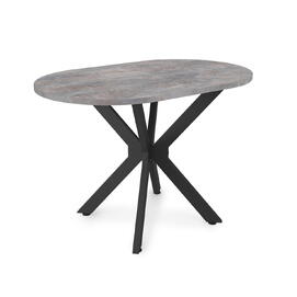 Стол обеденный прямоугольный BORN Basalt/Черный 1100x700x750