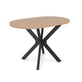 Стол обеденный прямоугольный BORN NEW mokko/Черный 1100x700x750