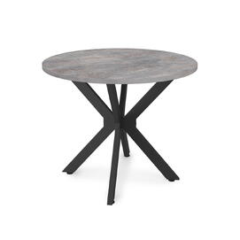 Стол обеденный квадратный BORN Basalt/Черный 900x900x750