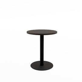 Стол обеденный круглый RADIUS NEW graphit/Черный 600x600x740