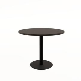 Стол обеденный круглый RADIUS NEW graphit/Черный 900x900x740