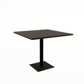 Стол обеденный квадратный SIMPLE NEW graphit/Черный 900x900x740