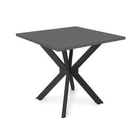 Стол обеденный квадратный BORN NEW graphit/Черный 800x800x750