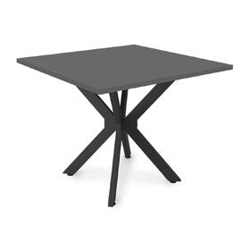 Стол обеденный квадратный BORN NEW graphit/Черный 900x900x750