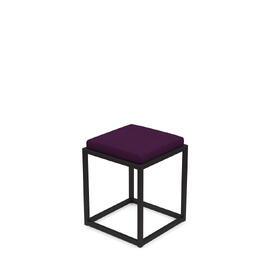 Табурет Верм-46 AL 303 Ткань violet/черный 360х360х460