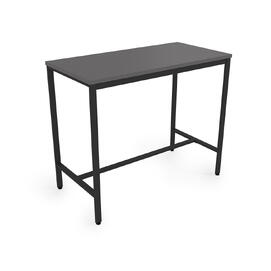 Барный стол Престо-100-40 NEW graphit/Черный 1200х400х1000