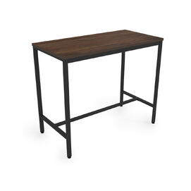 Барный стол Престо-100-40 Брауни/Черный 1200х400х1000