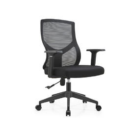 Офисное кресло AL 853 Ткань черная/Сетка черная