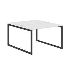 Офисная мебель Xten-Q Стол 2-х местный XQWST 1214 Белый/Антрацит 1200x1406x750