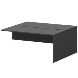 Офисная мебель Смарт Модуль двойной СМСН25-2.16.60 Графит 1600x1236x750