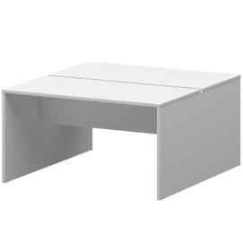 Офисная мебель Смарт Бенч двойной СМСР25-2.14.60 Белый 1400x1236x750