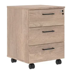 Кабинет руководителя JAY Тумба мобильная JМС 3D.1А Дуб каньон 465х450х628